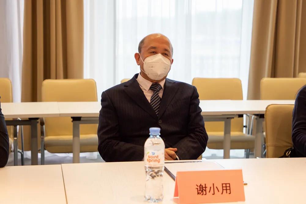 Chinese Ambassador to Belarus Xie Xiaoyong visited Fast Transmission Europe LLC 
